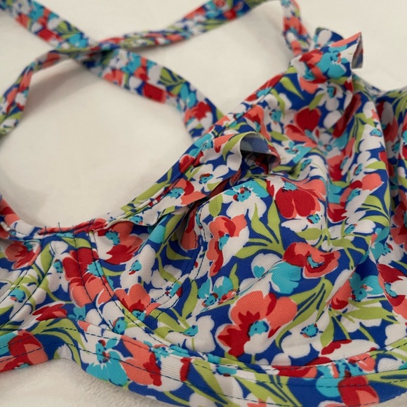 Freya Multicolor Floral Bikini Top - 32H / 32FF - Picture 4 of 7